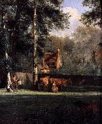 Adriaen van de Velde The Farm oil painting